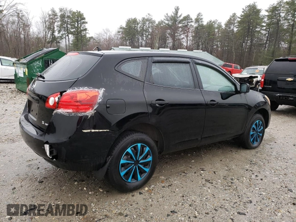 2009 Nissan Rogue SL with VIN JN8AS58V69W193037, listed as a Copart auction lot 49319405 with 75,193 mi miles and Clean Title. Bid and sale history available at carsss.com. Image 3.