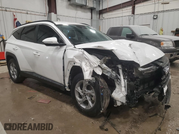 2023 Hyundai Tucson SEL with VIN 5NMJBCAE6PH226676, listed as a Copart auction lot 41426695 with 18,523 mi miles and Salvage Title. Bid and sale history available at carsss.com. Image 4.