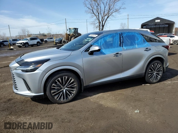 2023 Lexus RX 350h with VIN 2T2BBMCA7PC007912, listed as a Copart auction lot 49408125 with 21,279 mi miles and Clean Title. Bid and sale history available at DreamBid. Image 1.