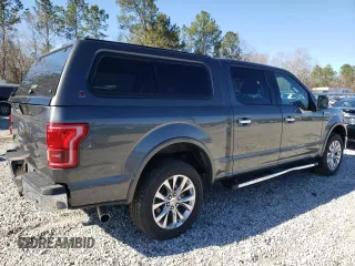 2017 Ford F-150 XL with VIN 1FTEW1EG3HFC12612, listed as a Copart auction lot 48075535 with 0 mi miles and Salvage Title. Bid and sale history available at carsss.com. Image 3.