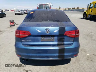 2015 Volkswagen Jetta SE with VIN 3VWD17AJ8FM242150, listed as a Copart auction lot 63433785 with 140,436 mi miles and Salvage title. Bid and sale history available at DreamBid. Image 6.