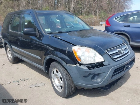 2005 Honda CR-V LX with VIN SHSRD68545U305307, listed as a IAAI auction lot 42078889 with 109,820 mi miles. Bid and sale history available at carsss.com. Image 1.