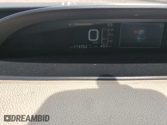 2017 Toyota Prius Two with VIN JTDKBRFU7H3055041, listed as a Copart auction lot 60864105 with 113,762 mi miles and Salvage title. Bid and sale history available at DreamBid. Image 9.