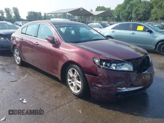 2010 Acura TL Tech with VIN 19UUA8F51AA019153, listed as a IAAI auction lot 40132530 with 212,000 mi miles. Bid and sale history available at carsss.com. Image 1.