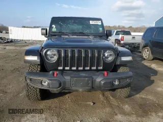 2021 Jeep Wrangler Unlimited Rubicon with VIN 1C4HJXFN5MW633804, listed as a Copart auction lot 47534015 with Not Provided miles and Salvage Title. Bid and sale history available at DreamBid. Image 5.