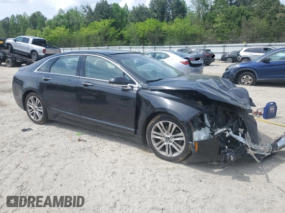 2014 Lincoln MKZ with VIN 3LN6L2G90ER819353, listed as a Copart auction lot 54558945 with 221,912 mi miles and Salvage Title. Bid and sale history available at DreamBid. Image 4.