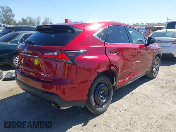 2015 Lexus NX 200t with VIN JTJYARBZ3F2000634, listed as a IAAI auction lot 41658026 with 94,604 mi miles and . Bid and sale history available at DreamBid. Image 4.