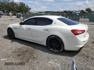 2019 Maserati Ghibli S Q4 GranLusso with VIN ZAM57YTL5K1329372, listed as a Copart auction lot 68972364 with 53,387 mi miles and Salvage Title. Bid and sale history available at carsss.com. Image 2.