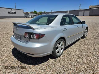 2007 Mazda 6 s Touring with VIN 1YVHP80D975M49541, listed as a Copart auction lot 55686105 with 144,999 mi miles and Clean Title. Bid and sale history available at carsss.com. Image 4.