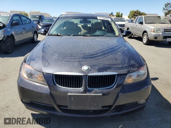 2008 BMW 3 Series 328i with VIN WBAVC57548NK78262, listed as a Copart auction lot 71132994 with 120,872 mi miles and Clean title. Bid and sale history available at DreamBid. Image 5.