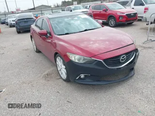 2014 Mazda 6 i Grand Touring with VIN JM1GJ1W57E1108539, listed as a IAAI auction lot 41749387 with Not Provided miles. Bid and sale history available at carsss.com. Image 1.
