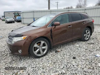 2010 Toyota Venza with VIN 4T3BK3BB7AU040124, listed as a Copart auction lot 52314765 with 16,426 mi miles and Salvage Title. Bid and sale history available at carsss.com. Image 1.