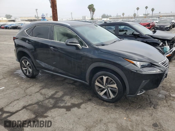 2020 Lexus NX 300 with VIN JTJDARBZ3L5007964, listed as a Copart auction lot 58814485 with 109,063 mi miles and Clean title. Bid and sale history available at DreamBid. Image 4.