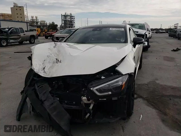 2021 Mercedes-Benz AMG GT 53 с VIN W1K7X6BB7MA036754, выставлен на аукционе Copart как лот 67720904 с пробегом Не указан миль и Списание • Salvage title. История ставок и продаж доступна на DreamBid. Изображение 11.