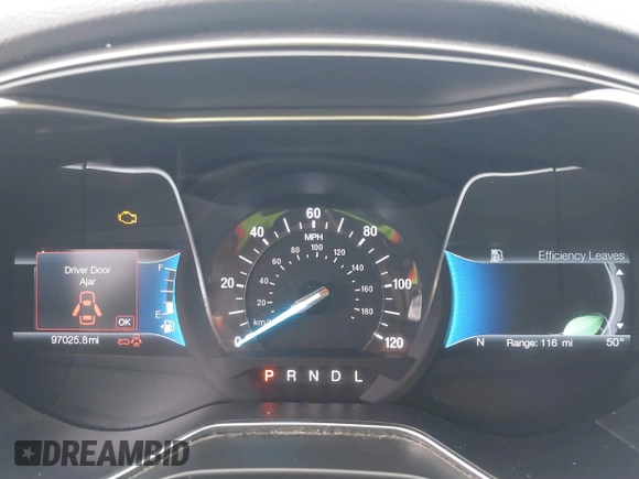 2018 Ford Fusion Hybrid SE with VIN 3FA6P0LU6JR177745, listed as a IAAI auction lot 41433376 with 97,025 mi miles. Bid and sale history available at carsss.com. Image 7.