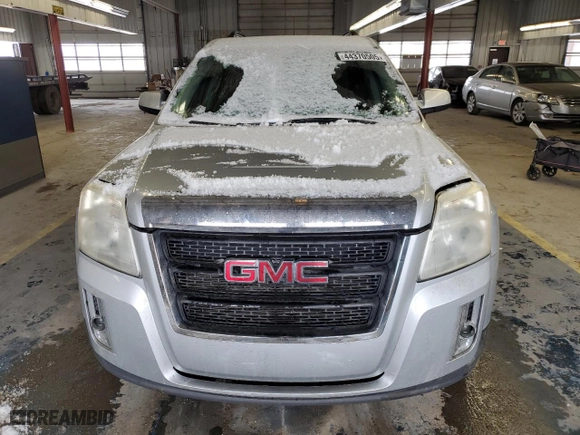2011 GMC Terrain SLE-2 with VIN 2CTFLTEC7B6291763, listed as a Copart auction lot 44370505 with 152,789 mi miles and Salvage Title. Bid and sale history available at carsss.com. Image 5.