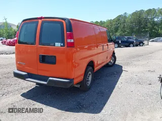 2017 Chevrolet Express Cargo Van with VIN 1GCWGAFF8H1329753, listed as a IAAI auction lot 42126110 with 187,569 mi miles. Bid and sale history available at carsss.com. Image 4.
