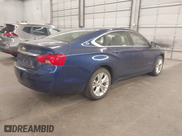 2014 Chevrolet Impala LT with VIN 1G1125S33EU132861, listed as a IAAI auction lot 42061034 with 108,024 mi miles and . Bid and sale history available at DreamBid. Image 4.