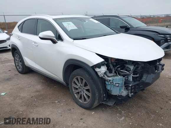 2018 Lexus NX with VIN JTJYARBZ9J2110516, listed as a IAAI auction lot 41711056 with 64,615 mi miles. Bid and sale history available at carsss.com. Image 1.