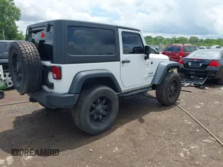 2016 Jeep Wrangler Black Bear with VIN 1C4AJWAG7GL106809, listed as a IAAI auction lot 42513015 with 86,730 mi miles and . Bid and sale history available at DreamBid. Image 4.