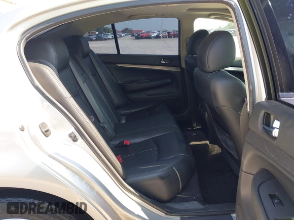 2012 Infiniti G25 x with VIN JN1DV6ARXCM731229, listed as a IAAI auction lot 42403795 with 208,296 mi miles and . Bid and sale history available at DreamBid. Image 8.