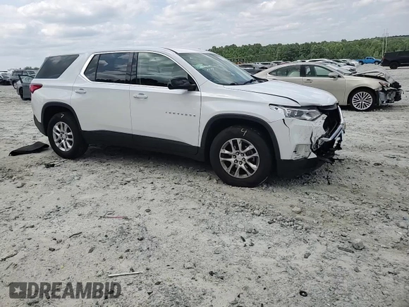 2018 Chevrolet Traverse LS with VIN 1GNERFKW2JJ194310, listed as a Copart auction lot 68701054 with 69,990 mi miles and Salvage Title. Bid and sale history available at carsss.com. Image 11.