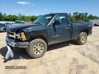 2011 Chevrolet Silverado 1500 Work Truck with VIN 1GCNKPEAXBZ243467, listed as a Copart auction lot 52520765 with 207,625 mi miles and Salvage Title. Bid and sale history available at DreamBid. Image 1.