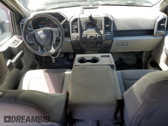 2017 Ford F-150 XL with VIN 1FTEW1E85HFC06836, listed as a Copart auction lot 53308595 with 133,447 mi miles and Clean Title. Bid and sale history available at carsss.com. Image 8.