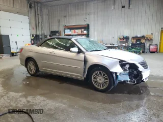 2008 Chrysler Sebring Touring with VIN 1C3LC55R68N135267, listed as a Copart auction lot 47621595 with 92,026 mi miles and Salvage Title. Bid and sale history available at DreamBid. Image 4.