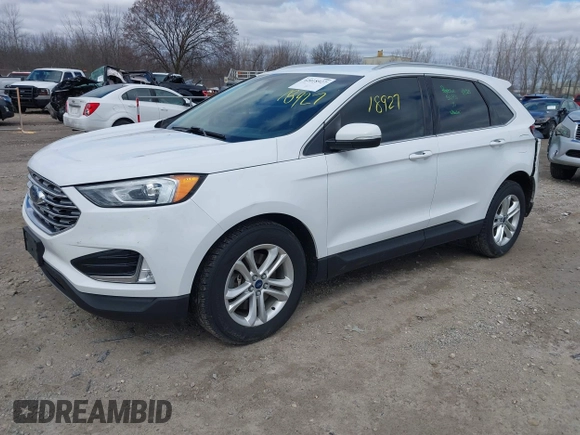 2019 Ford Edge SEL with VIN 2FMPK4J91KBB15166, listed as a IAAI auction lot 42018927 with 131,732 mi miles. Bid and sale history available at carsss.com. Image 18.