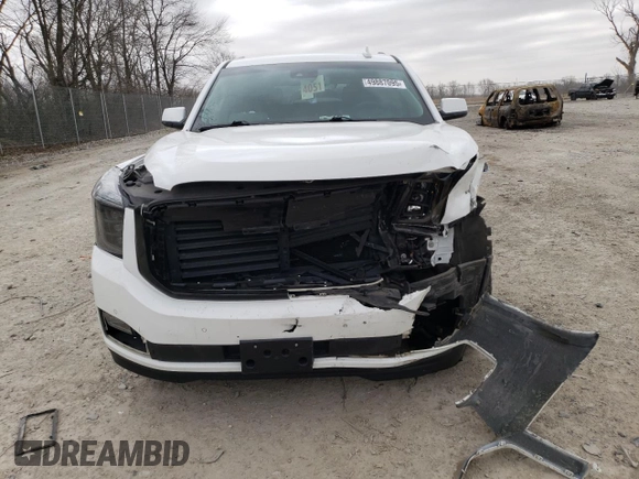 2017 GMC Yukon SLT with VIN 1GKS2BKC7HR176576, listed as a Copart auction lot 49887095 with 121,246 mi miles and Salvage Title. Bid and sale history available at carsss.com. Image 5.
