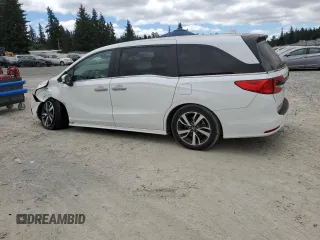 2022 Honda Odyssey Touring with VIN 5FNRL6H8XNB016064, listed as a Copart auction lot 65289595 with 24,946 mi miles and Salvage title. Bid and sale history available at DreamBid. Image 2.