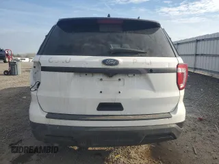 2018 Ford Police Interceptor Utility z VIN 1FM5K8AR6JGC94777, wystawiony jako Copart lot #51042555 z przebiegiem Nie podano mil oraz Szkoda całkowita • Salvage title. Historia ofert i sprzedaży dostępna na DreamBid. Obrazek 6.