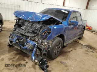 2022 Ford F-150 Lightning Pro z VIN 1FT6W1EV7NWG00957, wystawiony jako Copart lot #43596225 z przebiegiem Nie podano mil oraz Szkody całkowita. Historia ofert i sprzedaży dostępna na DreamBid. Obrazek 1.