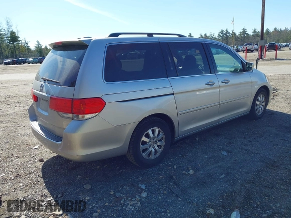 2008 Honda Odyssey EX-L with VIN 5FNRL38628B410157, listed as a IAAI auction lot 42072217 with 240,099 mi miles and . Bid and sale history available at DreamBid. Image 4.