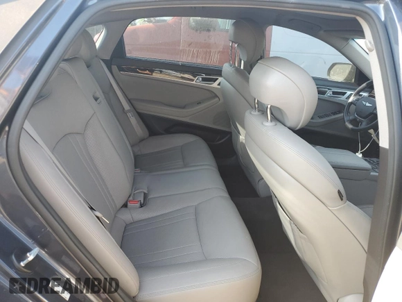 2017 Genesis G80 3.8L with VIN KMHGN4JE9HU185814, listed as a Copart auction lot 70239184 with 90,836 mi miles and Salvage Title. Bid and sale history available at carsss.com. Image 10.