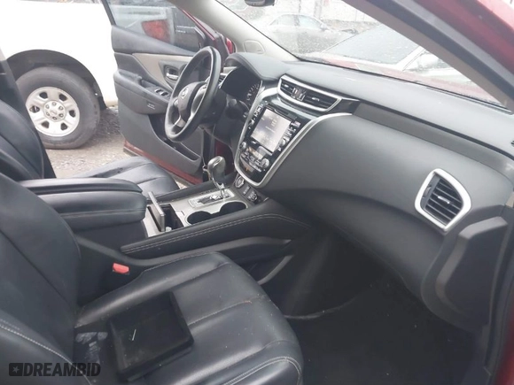 2015 Nissan Murano SL with VIN 5N1AZ2MG1FN220025, listed as a IAAI auction lot 41804836 with 109,481 mi miles. Bid and sale history available at carsss.com. Image 5.