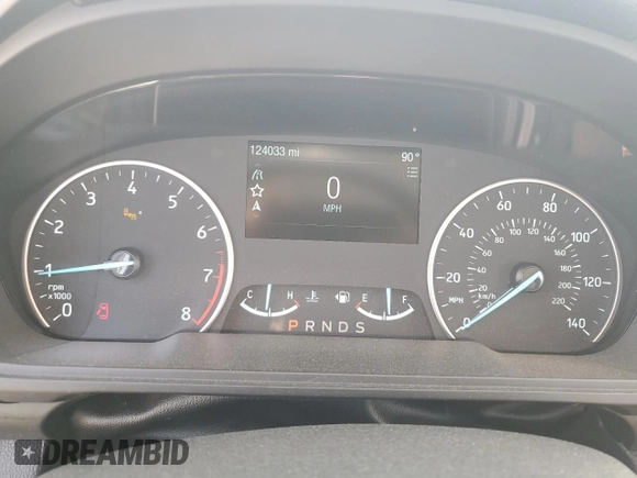 2018 Ford EcoSport SE with VIN MAJ3P1TE0JC175618, listed as a Copart auction lot 54233655 with 124,033 mi miles and Salvage title. Bid and sale history available at DreamBid. Image 9.
