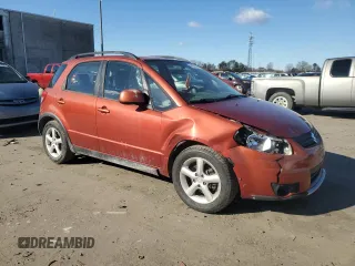 2008 Suzuki SX4 with VIN JS2YB413685105935, listed as a Copart auction lot 44500525 with 125,937 mi miles and Salvage Title. Bid and sale history available at DreamBid. Image 4.