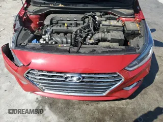 2022 Hyundai Accent SE with VIN 3KPC24A68NE180263, listed as a Copart auction lot 50977145 with 33,320 mi miles and Salvage Title. Bid and sale history available at DreamBid. Image 11.
