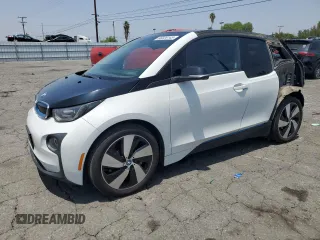 2017 BMW i3 with VIN WBY1Z8C33HV895463, listed as a Copart auction lot 60326145 with 90,392 mi miles and Salvage title. Bid and sale history available at DreamBid. Image 1.
