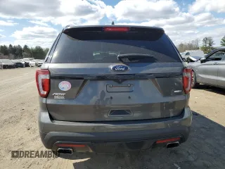 2016 Ford Explorer Sport with VIN 1FM5K8GT1GGA42687, listed as a Copart auction lot 50584925 with 117,190 mi miles and Salvage Title. Bid and sale history available at carsss.com. Image 6.