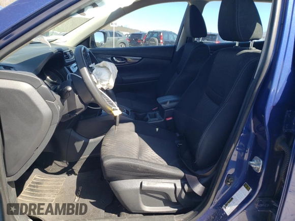 2017 Nissan Rogue S with VIN KNMAT2MT7HP550018, listed as a Copart auction lot 53234855 with 130,451 mi miles and Salvage Title. Bid and sale history available at DreamBid. Image 7.