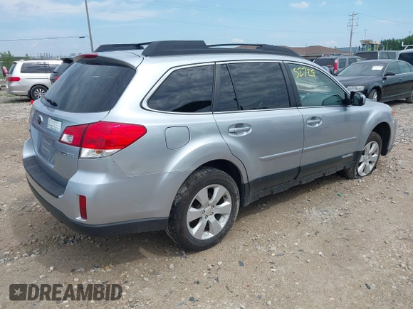 2012 Subaru Outback Prem with VIN 4S4BRCCC3C3235741, listed as a IAAI auction lot 42552729 with 119,603 mi miles and . Bid and sale history available at DreamBid. Image 4.