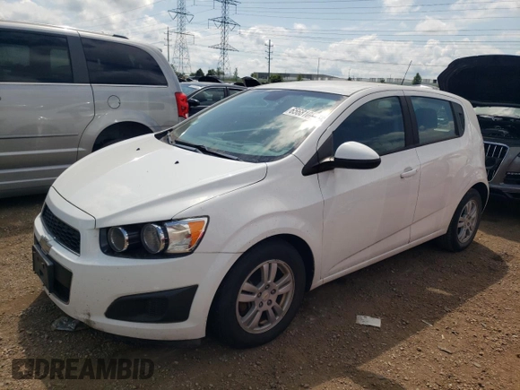 2012 Chevrolet Sonic LS z VIN 1G1JA6SH1C4162605, wystawiony jako Copart lot #88037145 z przebiegiem 117 164 mil mil oraz Nie do naprawy • Non repairable. Historia ofert i sprzedaży dostępna na DreamBid. Obrazek 1.