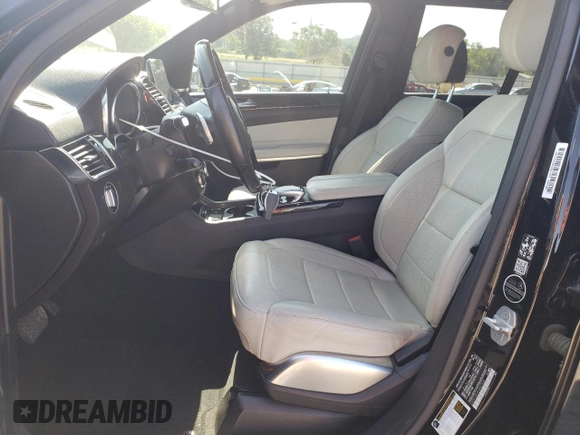 2017 Mercedes-Benz GLS 550 with VIN 4JGDF7DE2HA957424, listed as a Copart auction lot 63464655 with 97,616 mi miles and Salvage title. Bid and sale history available at DreamBid. Image 7.