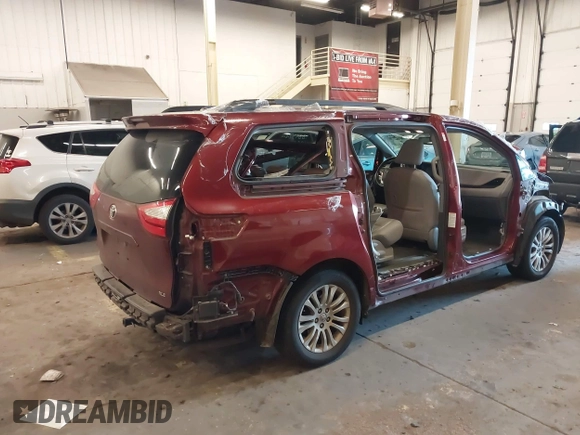2016 Toyota Sienna XLE with VIN 5TDYK3DCXGS697980, listed as a IAAI auction lot 41500895 with 94,750 mi miles and . Bid and sale history available at DreamBid. Image 19.