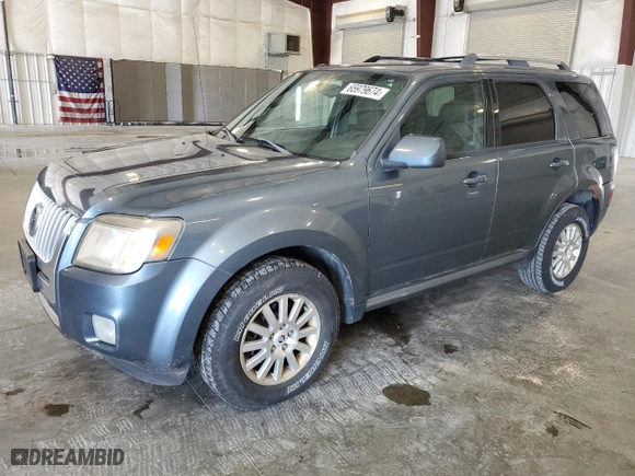 2011 Mercury Mariner Premier with VIN 4M2CN8HG1BKJ07087, listed as a Copart auction lot 65979674 with 174,463 mi miles and Salvage Title. Bid and sale history available at carsss.com. Image 1.