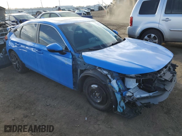 2024 Honda Civic Sport Touring z VIN 19XFL1G81RE019714, wystawiony jako Copart lot #46454125 z przebiegiem 9638 mil mil oraz Szkoda całkowita • Salvage title. Historia ofert i sprzedaży dostępna na DreamBid. Obrazek 4.