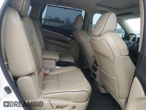 2017 Acura MDX Advance with VIN 5FRYD4H88HB032716, listed as a Copart auction lot 54551095 with 210,131 mi miles and Clean Title. Bid and sale history available at DreamBid. Image 11.